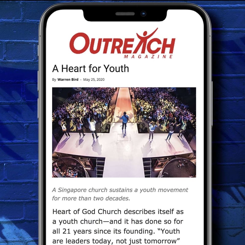 Outreach Magazine - A Heart for Youth