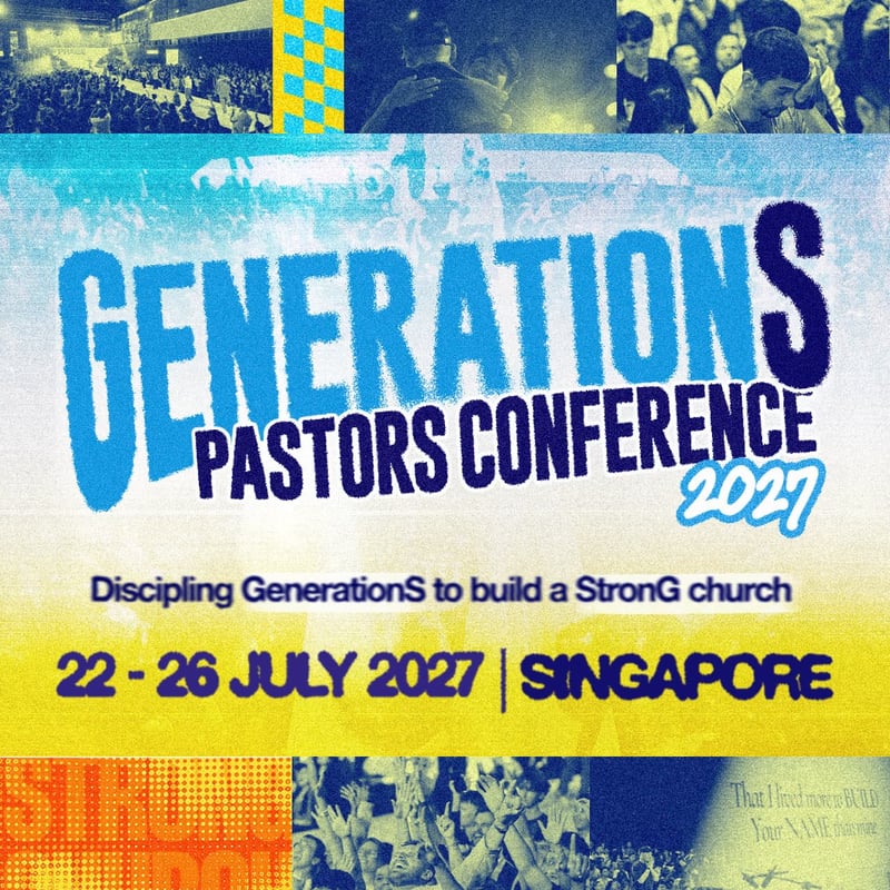 GenerationS Pastors Conference 2027