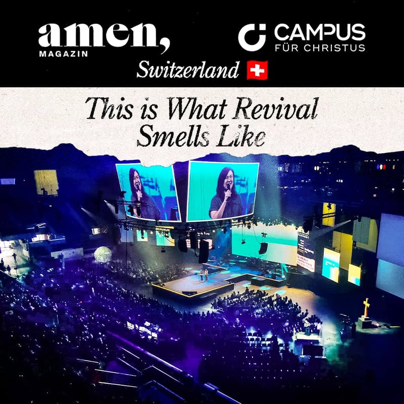 Pastor Lia's Interview with Amen Magazine (Campus for Christ Switzerland)